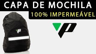 Capa De Chuva Barata Para Mochilas. Tamanho Universal E 100% Impermeável