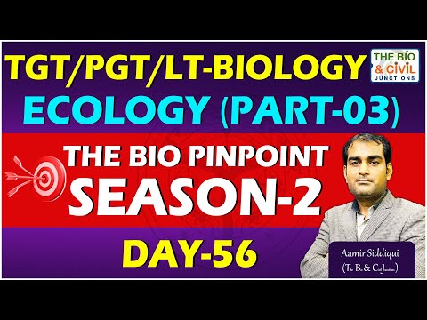 TGT/PGT/LT BIOLOGY || THE BIO PINPOINT SEASON-2 (Day-56) || Aamir Sir || THE BIO AND CIVIL JUNCTIONS