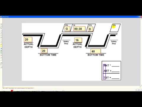PADI Recreational Dive Planner tables - Инструкция по использованию