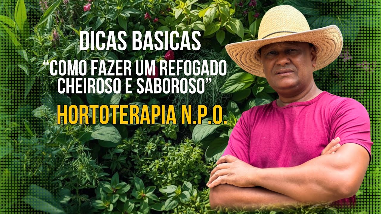 REFOGADO CHEIROSO E SABOROSO.#Cozinha #Hortaliças, #hortaterapia - YouTube