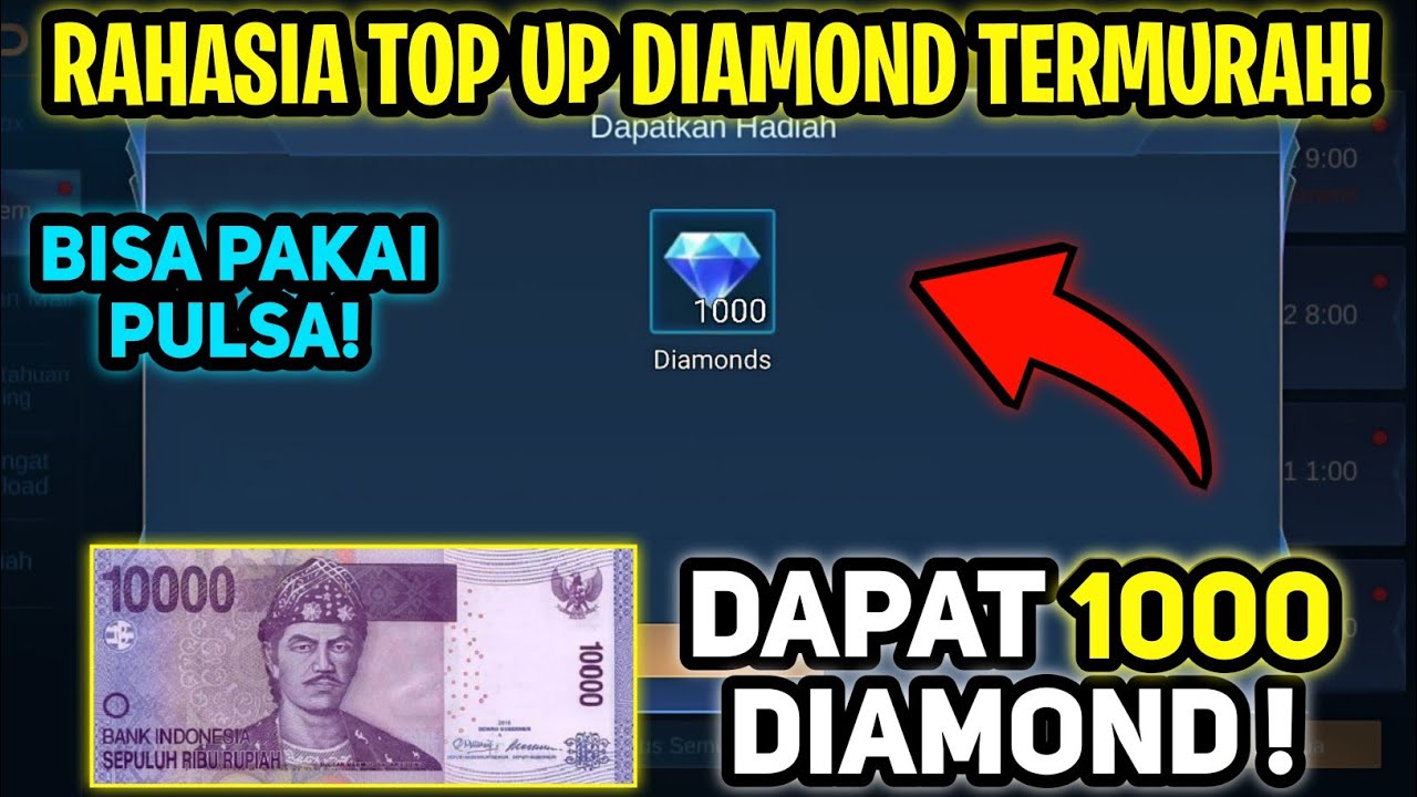 10 RIBU 1000 DIAMOND! TEMPAT TOP UP DIAMOND TERMURAH 2020 !!! - YouTube