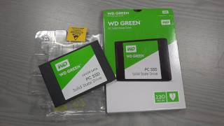 SSD WD Green Series 120GB Drive YouTube