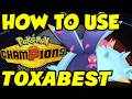 HOW TO USE TOXAPEX IN POKEMON CHAMPIONS! Toxapex Moveset Guide | Best Toxapex Builds
