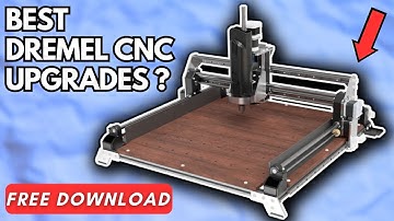My Upgrades of the DIY Dremel CNC - Important Upgrades to mill Metal!