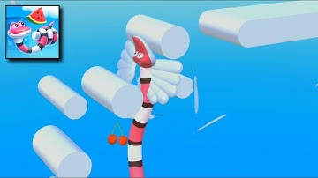Gravity Noodle 🐍 Max Levels Gameplay Android iOS( levels 26-28 ) NEW BIG UPDATE