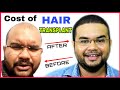 Cost of HAIR TRANSPLANT in INDIA || PLACE and no.of grafts ||#tannudada