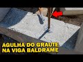 COMO PRENDER O FERRO NA VIGA JÁ CONCRETADA!!