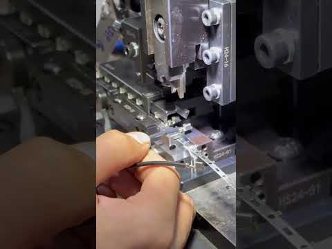Korean Mechanical Pneumatic Horizontal Vertical Terminal Applicator, 30mm Stroke, Phosphating Blacken