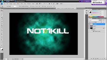 how to make a logo in adobe photoshop CS4 extened