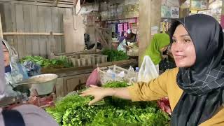 Belanja Sayuran kepasar Tradisional Kalipucang ‼️ Belanja mingguan.