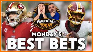NFL Monday Night Football Picks & Props! 49ers vs Commanders + ALCS Game 6 | WagerTalk Today LIVE