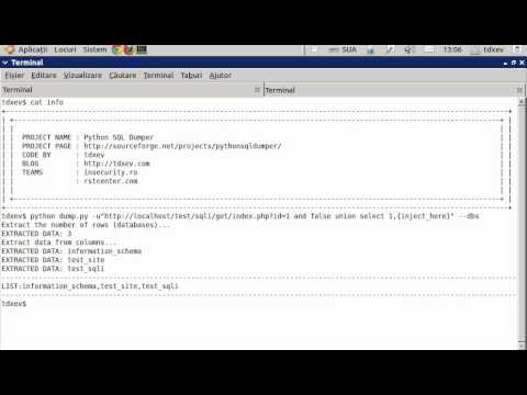Python SQL Dumper - How to extract all database names