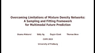 A Sampling and Fitting Framework for Multimodal Future Prediction