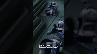 Melee weapons in Star wars #shorts