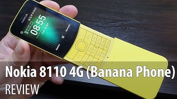 Nokia 8110 4G Review (Feature Phone "Banana" Handset with KaiOS)