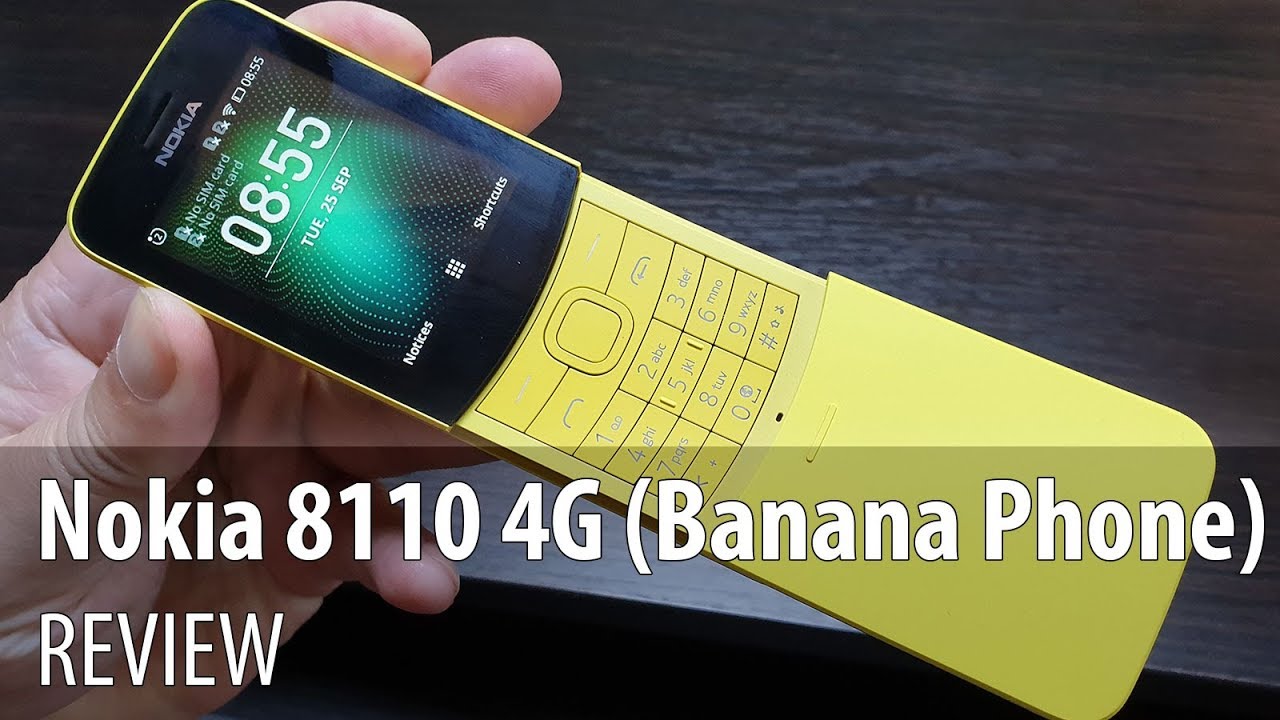 Nokia 8110 4G: The Coolest Secrets Of The New Matrix Banana Phone Revealed  By Nokia's Design Elite