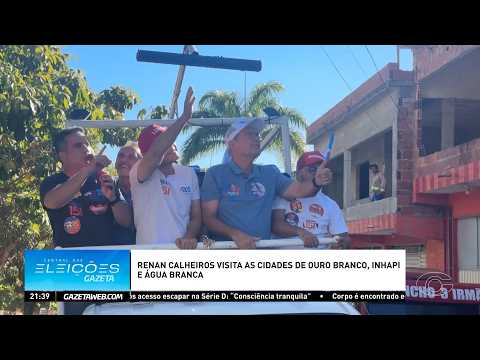 Renan Calheiros faz campanha em cidades do Sertão de Alagoas - 30/09/2026