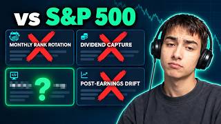 Details I Coded 4 Stock Strategies in Python… Only 1 Beat the S&P 500 Update