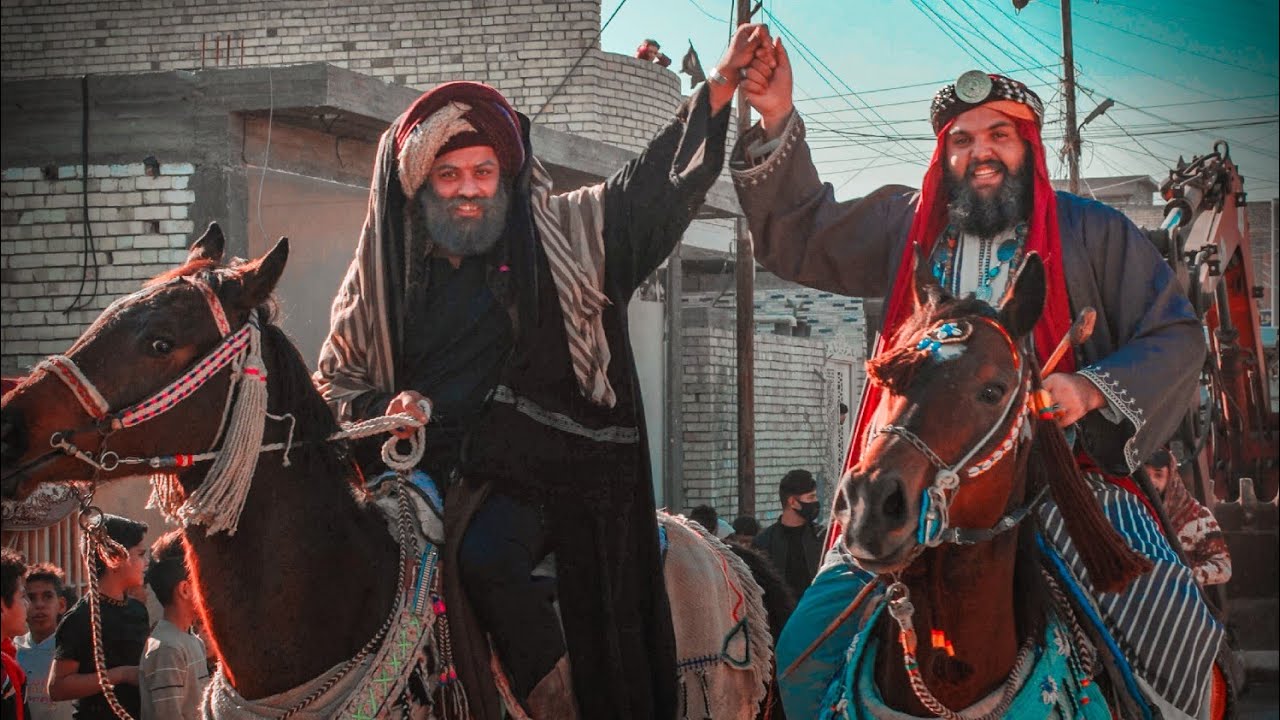 الاستعراض المركزي في بغداد منطقة الرشاد مضيف الامام الحسن ع استشهادالزهراء ع