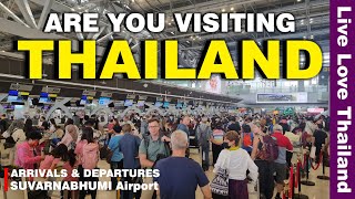 if you are visiting thailand now | this is what to expect | suvarnabhumi airport #livelovethailand