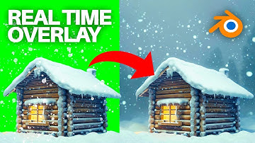 Real-time Compositing Greenscreen in Blender
