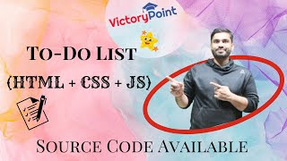 To-do List using HTML, CSS and JS (with source code)