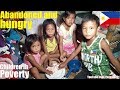 Abandoned and Hungry Filipino Children of the Philippines. Filipinos Who Live in Poverty