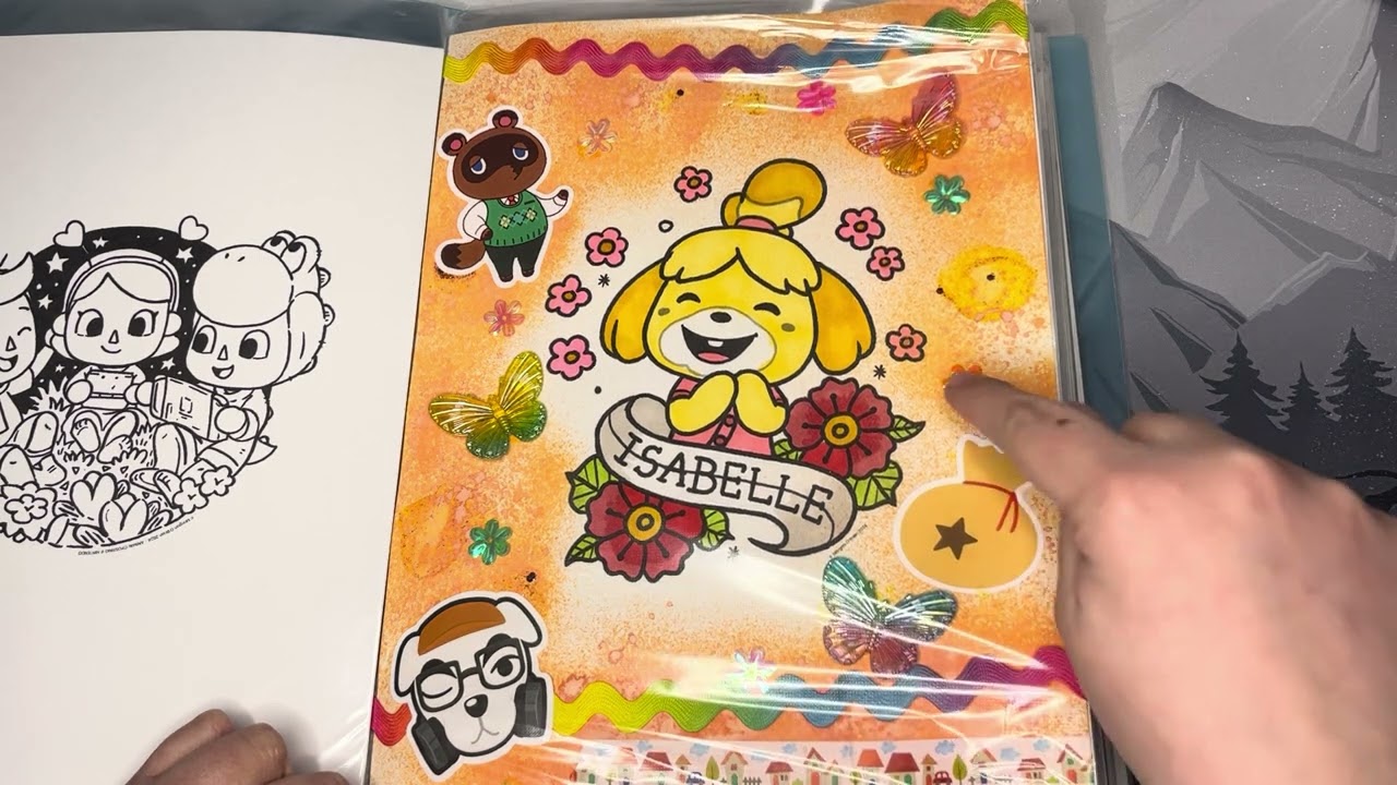 February 2025 Completed Coloring Pages