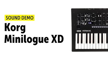 Korg Minilogue XD Sound Demo (no talking)