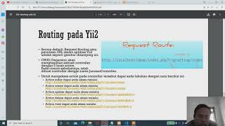Yii2 - Working with Gii, Create CRUD, MODEL, Pretty URL (2110191021)