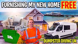 CAN I FURNISH MY NEW HOME FOR FREE😲BY DUMPSTER DIVING IN THE UK