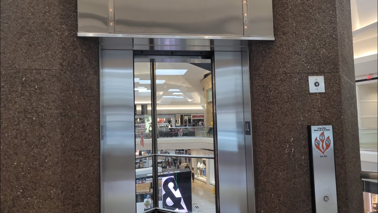 2 Montgomery Hydraulic Elevators Modernized by Schindler at Fair Oaks Mall Fairfax Virginia.