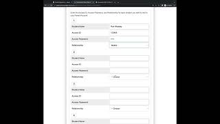 SangerUSD: Returning Registration NEW PS Account
