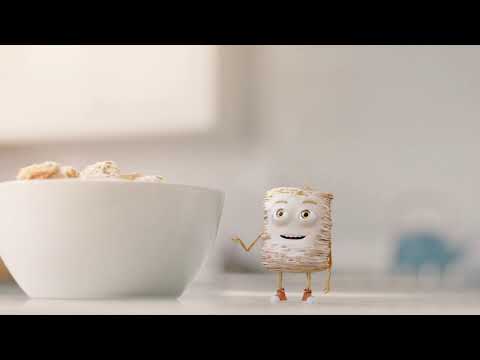Frosted Mini-Wheats Food TV Commercial I’m Mini and I’m here to stick with you.