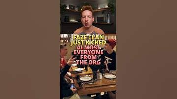 Why FaZe Kicked Everyone From The Org?!