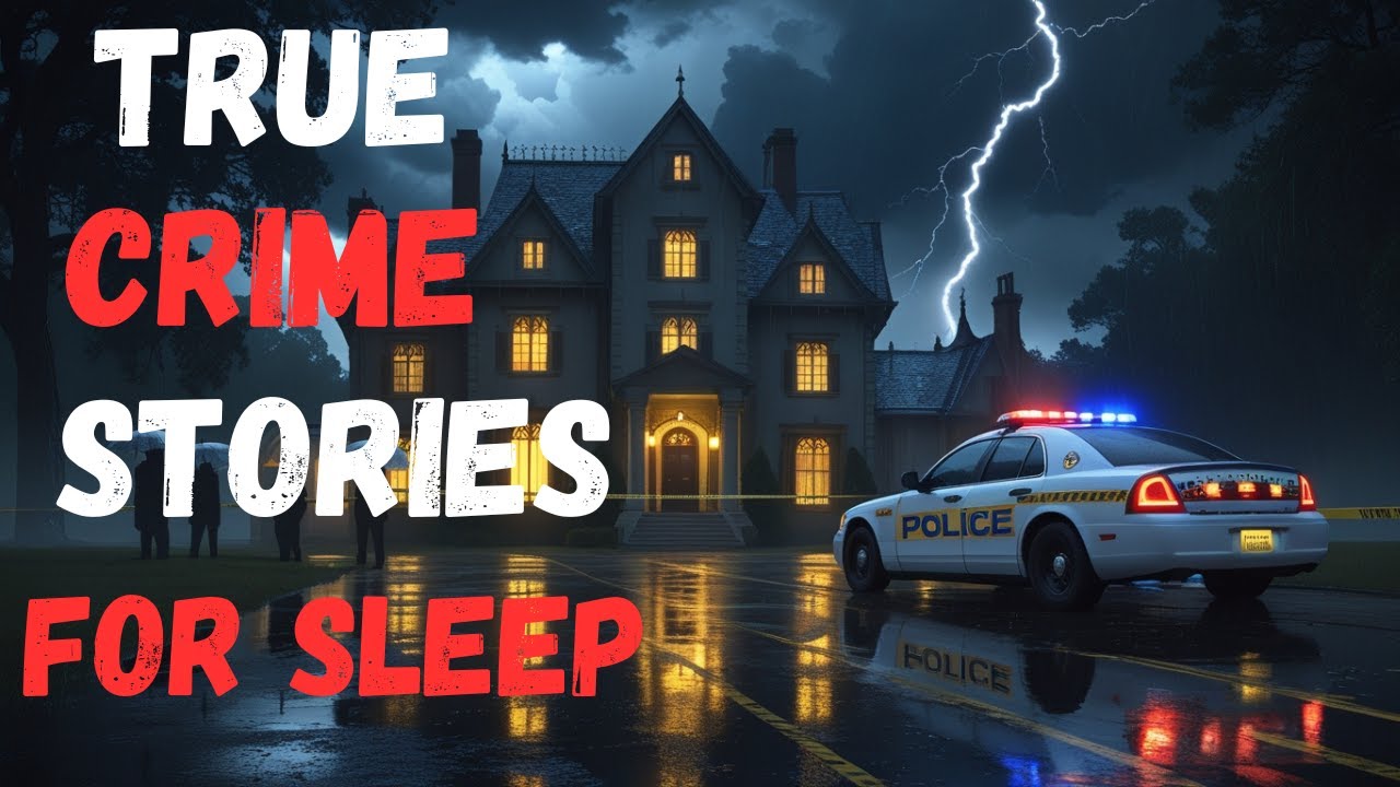 Haunting True Crime Stories for Sleep | Rain Sounds & Black Screen | Whispers After Midnight