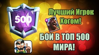 Zeozya Лучший Игрок Хогом! Онлайн Бои в Топ 500 Мира / Clash Royale