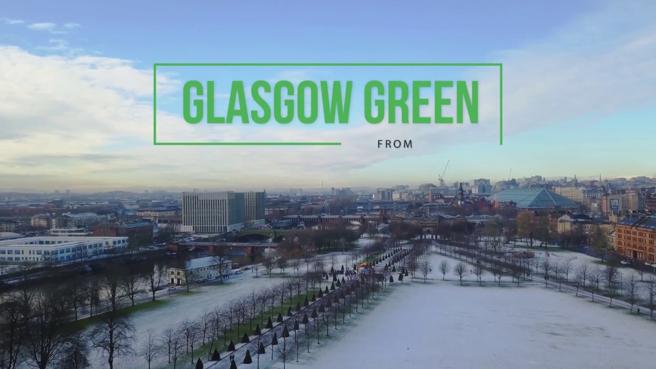 Discover Glasgow - Glasgow Green From The Sky