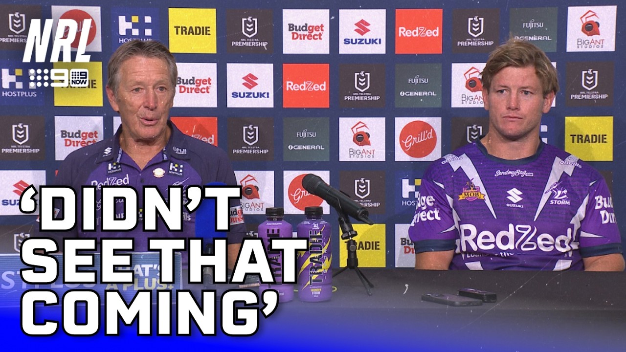 Craig Bellamy STUNNED by Melbourne's perfect season start: NRL Presser | NRL on Nine