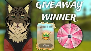 WildCraft: WILD PASS GIVEAWAY WINNER