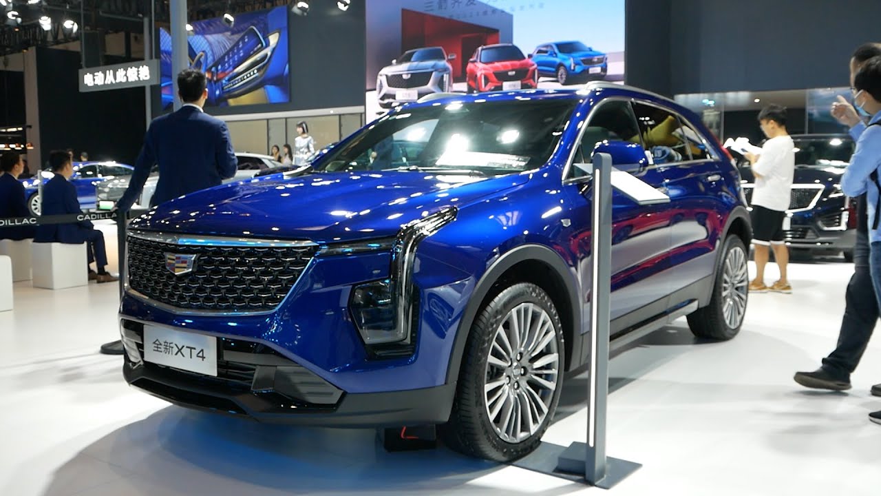 2023 Cadillac XT4 exterior interior video (33 inch continuous screen in the car)