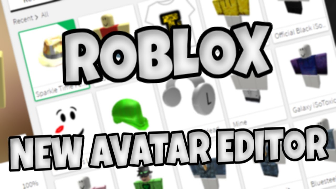 Roblox New Avatar Editor Youtube - roblox just launched its new avatar editor d