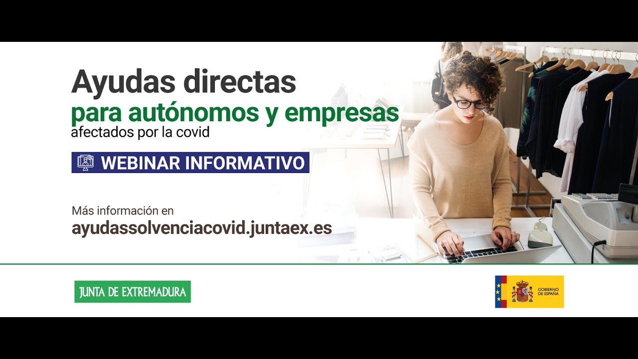 Webinar informativo: Ayudas Directas a Autónomos y Empresas afectadas ...