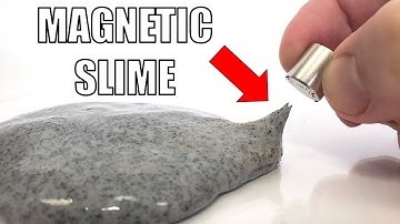 How to Make Magnetic Slime | Science Project