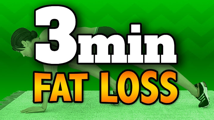 3 Minute Intensive Fat-Loss Workout