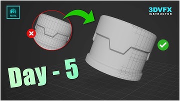 The Importance of Topology in 3D Maya: A Beginner’s Guide Day5