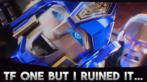 TF ONE but it’s brain rot… |Transformers Meme