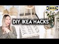 DIY IKEA HACKS | EASY + AFFORDABLE HOME DECOR