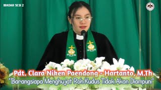 Reflection Sermon Worship Session 2 luke 12 1  12 Gmim Maranatha Sarongsong 1