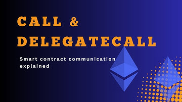 How smart contracts communicate with each other
